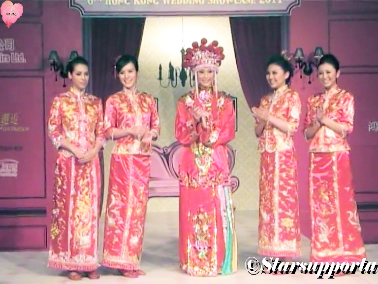 20110417 6th Hong Kong Wedding Showcase - 鴻運繡莊: 鴻運繡莊裙褂大匯演 @ 香港Emax (video) 